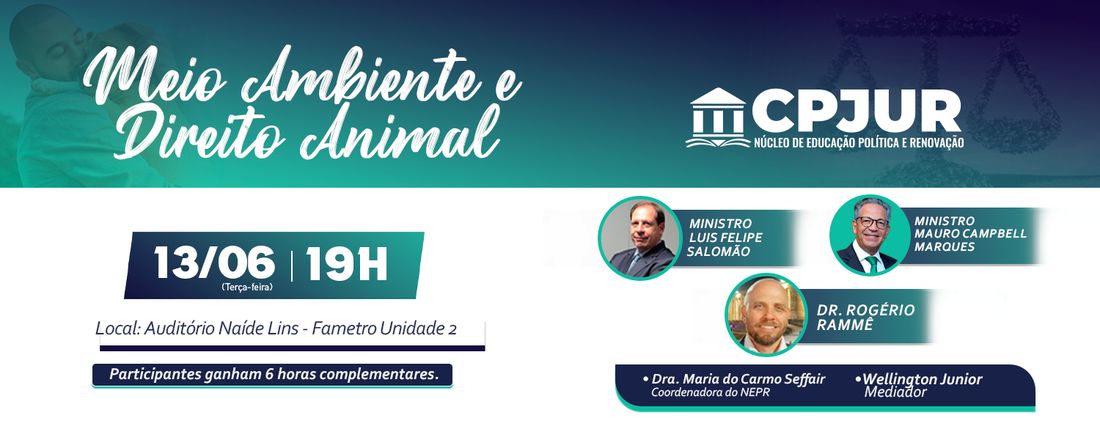 Conferência Meio Ambiente e Direito Animal na Jurisprudência do STJ