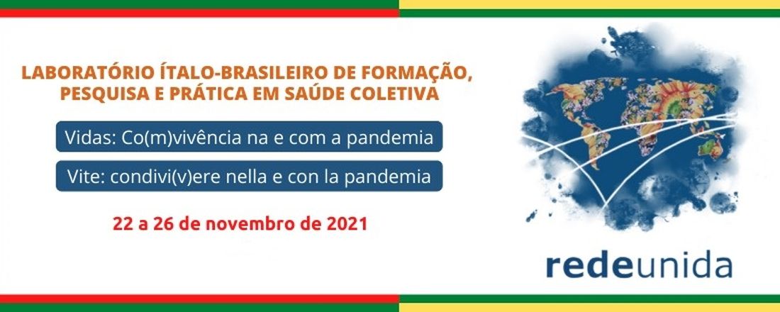 11ª Edição Laboratório Ítalo-Brasileiro de Formação, Pesquisa e Práticas em Saúde Coletiva