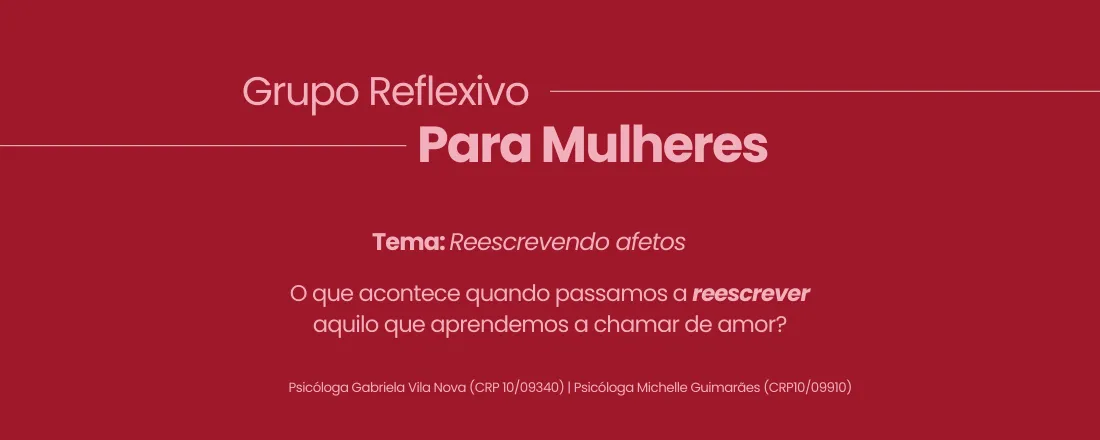 Grupo Reflexivo para Mulheres