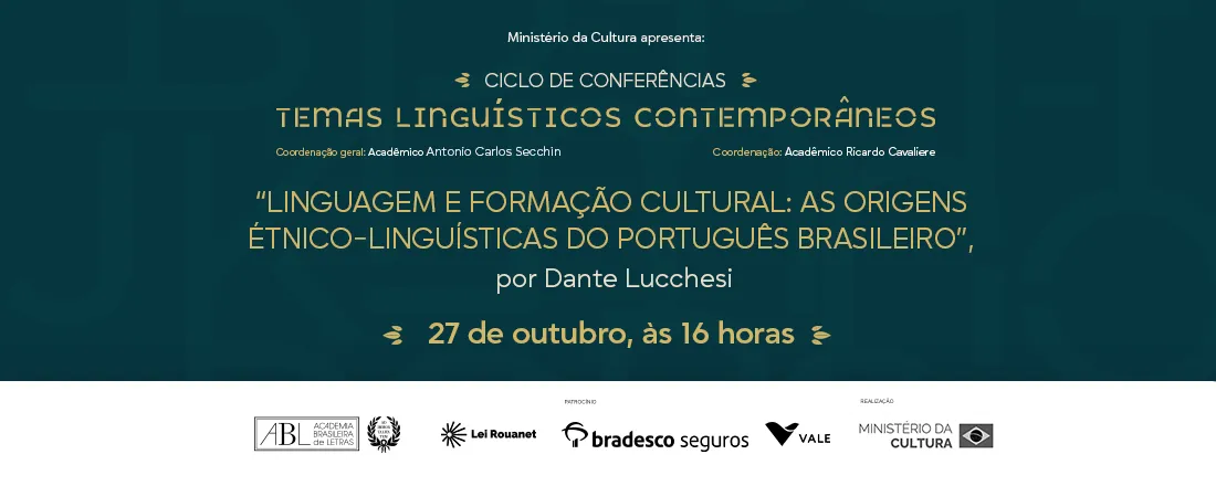 Linguagem e formação cultural: as origens étnico-linguísticas do português brasileiro