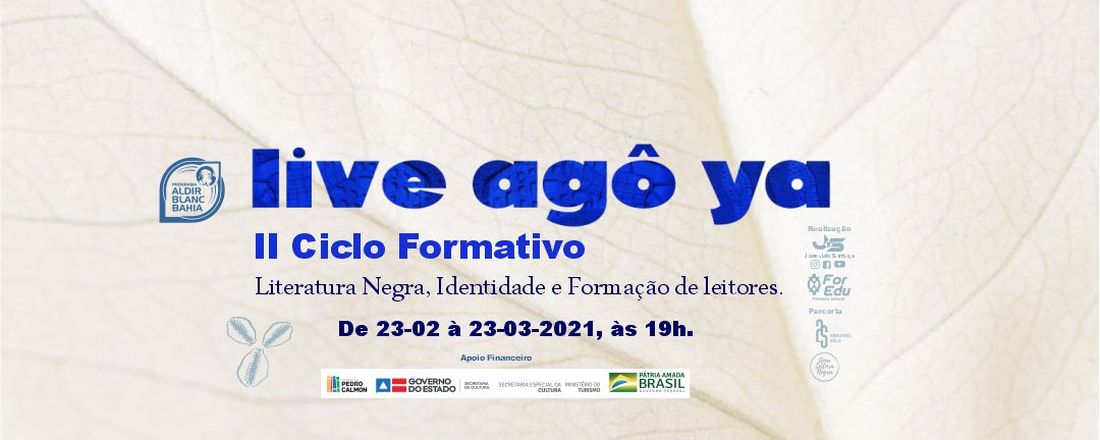 Live Agô ya - II Ciclo Formativo, Literatura Negra na Escola
