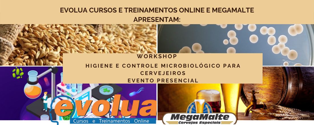 PRESENCIAL: WORKSHOP: HIGIENE E CONTROLE MICROBIOLÓGICO PARA CERVEJEIROS