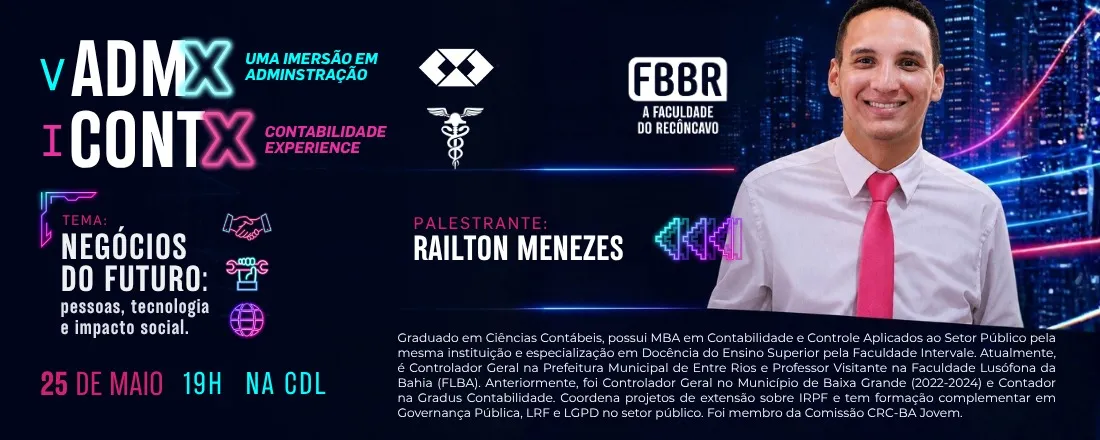 V ADMX - Uma imersão em Administração I CONTX — Contabilidade Experience