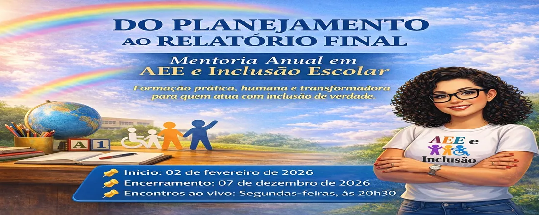Do Planejamento ao Relatório Final: Mentoria Anual em AEE e Inclusão Escolar
