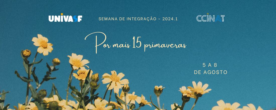 Semana de Integração 2024.1 - CCINAT