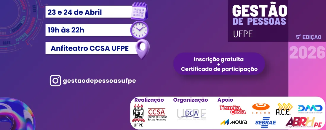Gestão de Pessoas UFPE (5ª edição)