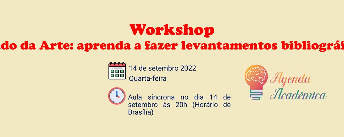 WORKSHOP SOBRE ESTADO DA ARTE