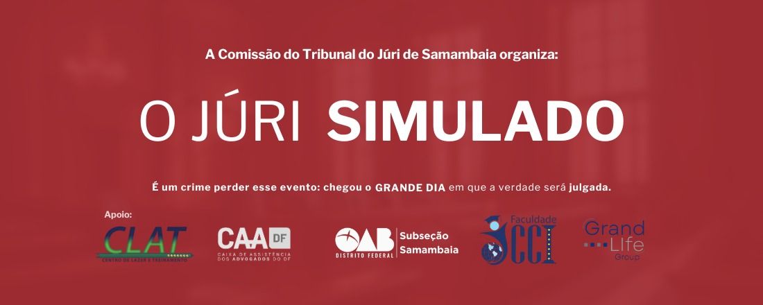 O Tribunal do Júri - Simulado