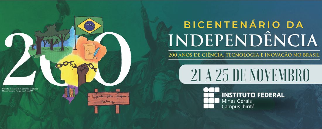 Semana Nacional de Ciência e Tecnologia do IFMG-Campus Ibirité 2022