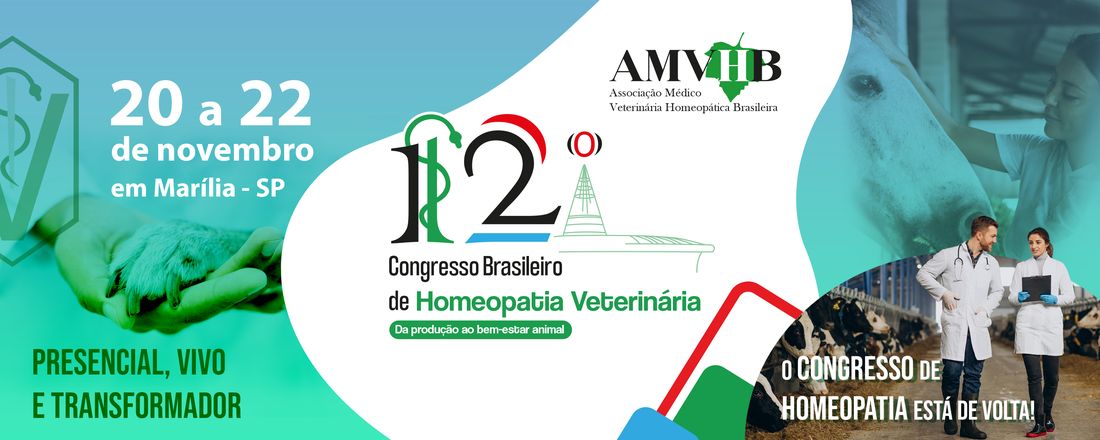 12º Congresso Brasileiro de Homeopatia Veterinária