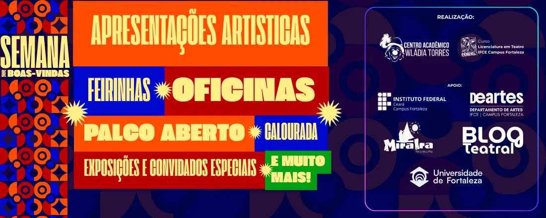 Semana de Boas-Vindas 2026. 1