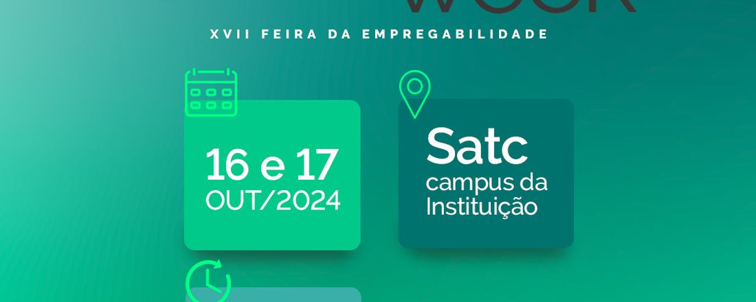 XVII FEIRA DA EMPREGABILIDADE_SATC