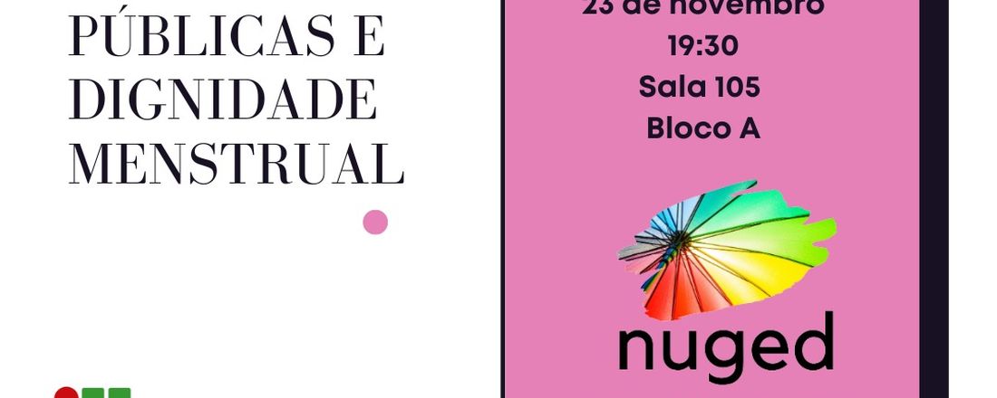 Políticas Públicas e dignidade menstrual