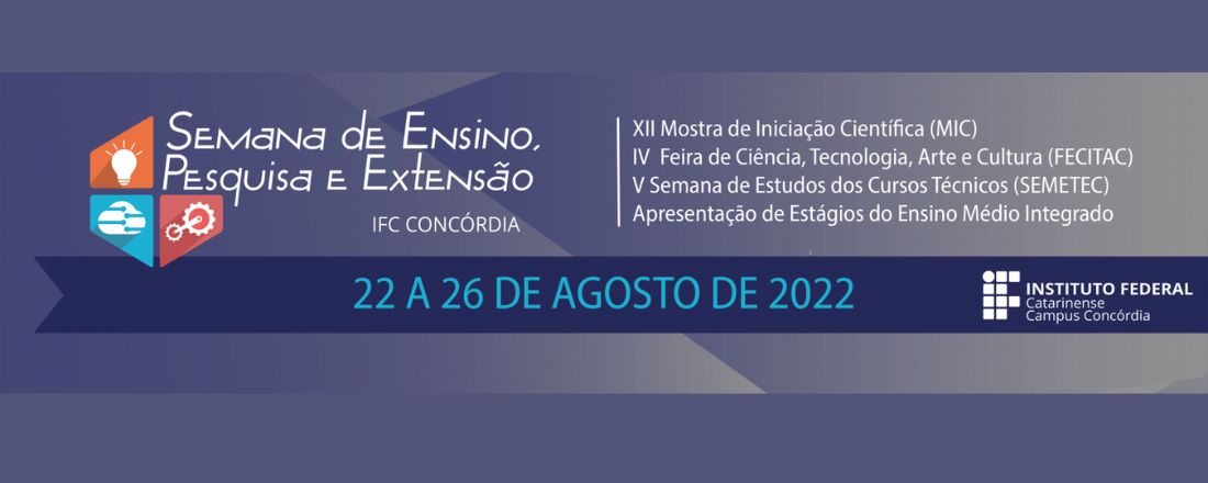 III Semana de Ensino, Pesquisa e Extensão do IFC campus Concórdia