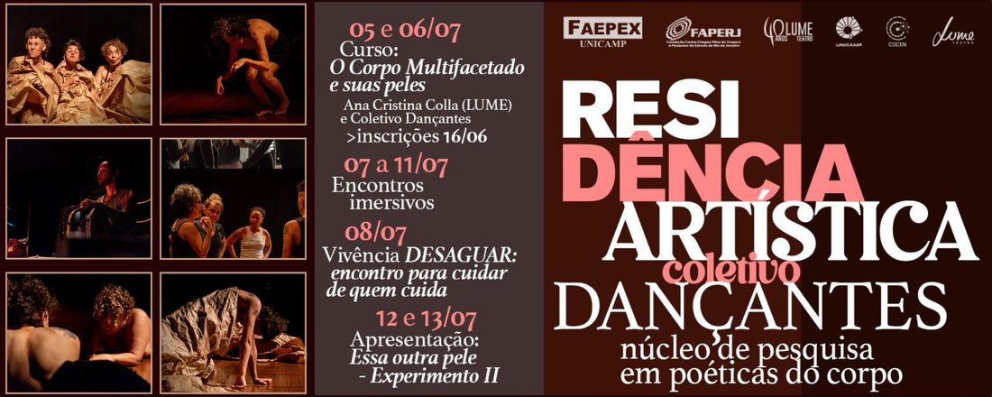 Residência Artística: Coletivo Dançantes no Lume Teatro