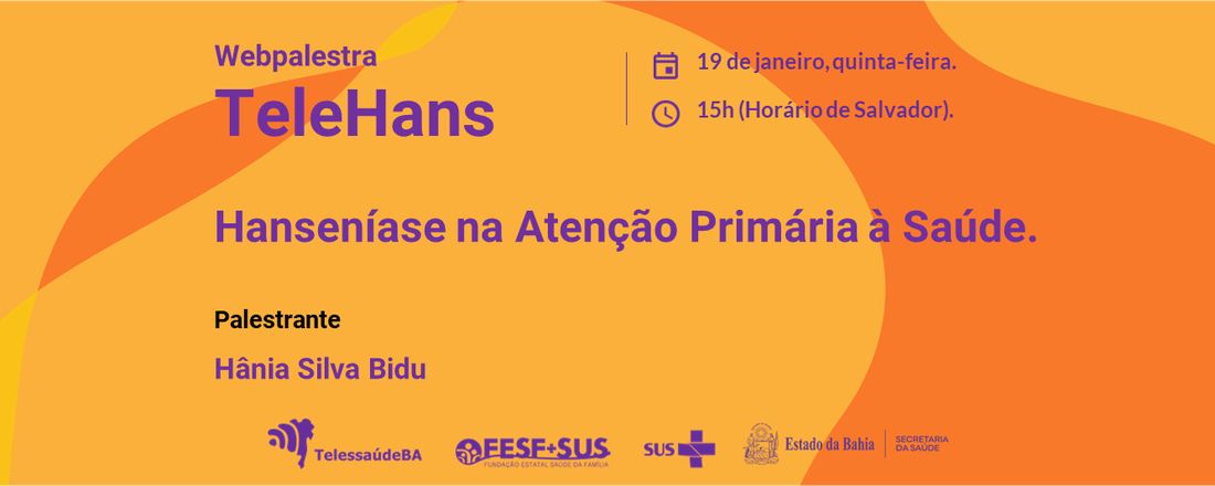 WEBPALESTRA Hanseníase na Atenção Primária à Saúde