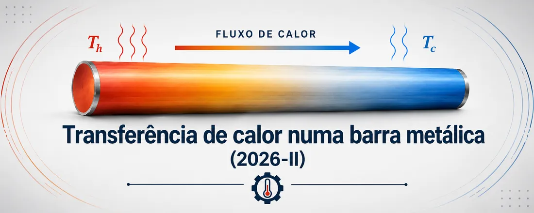 Transferência de calor numa barra metálica (2026-II)