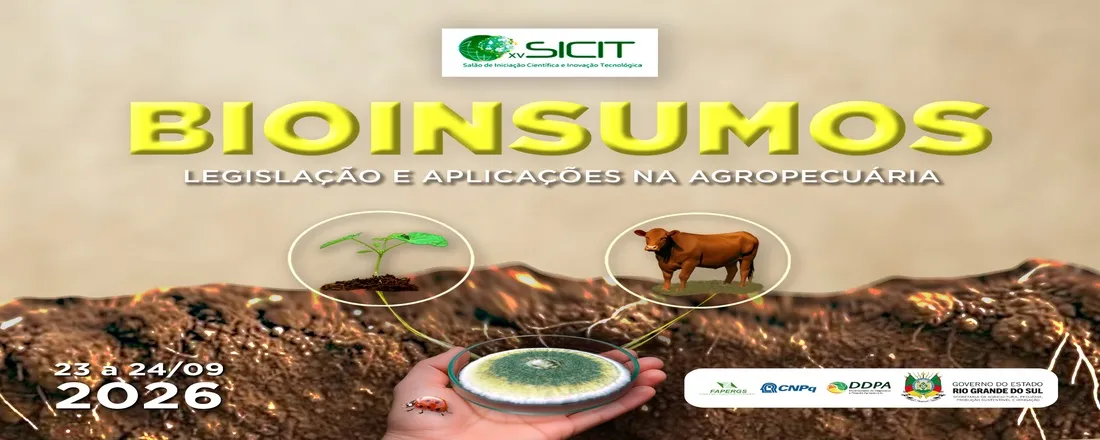 XV Salão de Iniciação Científica e de Inovação Tecnológica (XV SICIT) e X Workshop de Pós-Graduação e Mostra de Pesquisa