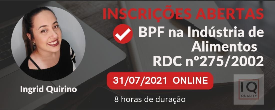 Boas Práticas de Fabricação - RDC nº275/2002