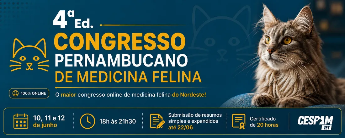 4ª edição do Congresso Pernambucano de Medicina Felina