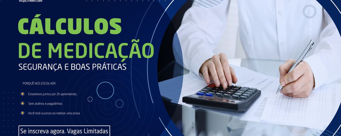 Cálculos de medicação: segurança e boas práticas