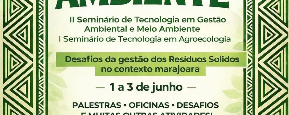SEMANA DO MEIO AMBIENTE DO IFPA BREVES 2026