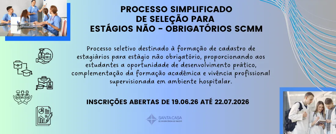 PROCESSO SELETIVO DE ESTÁGIO NÃO OBRIGATÓRIO - SCMM 2026