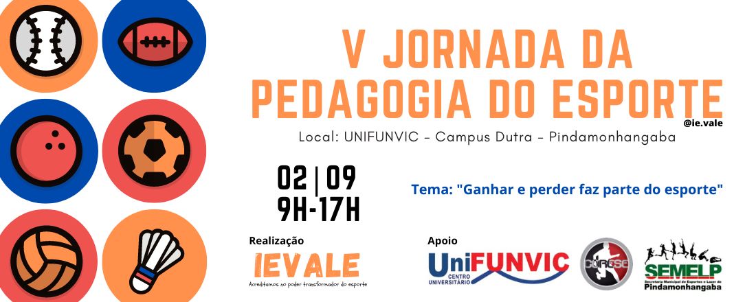 V Jornada da Pedagogia do Esporte