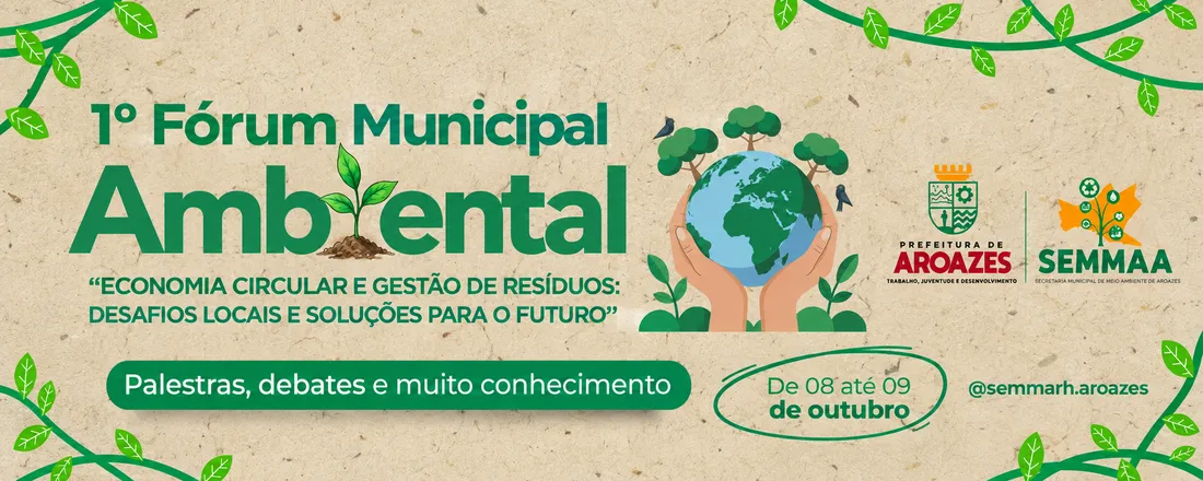1° Fórum Municipal Ambiental