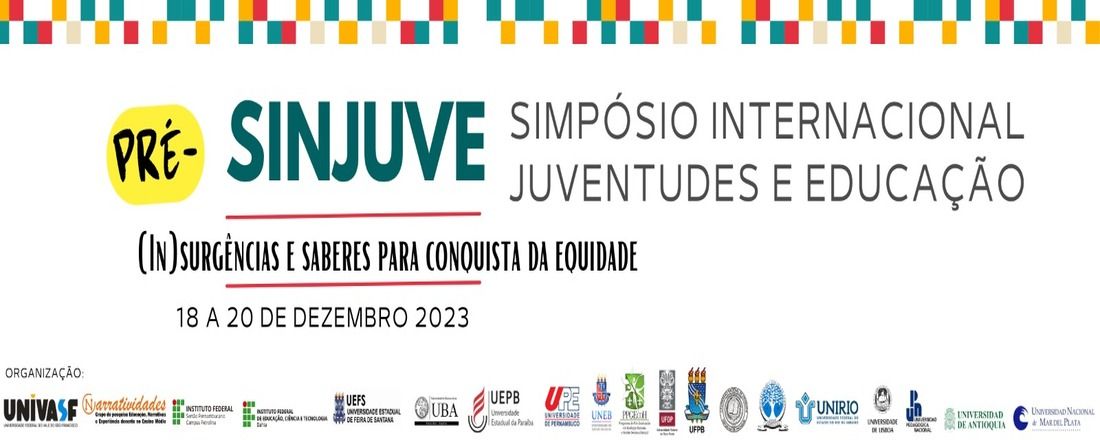 Pré Simpósio Internacional Juventudes e Educação_ Pré-SINJUVE