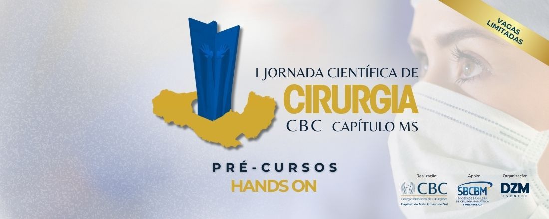 PRÉ-CURSOS I JORNADA CIENTÍFICA CBC-MS