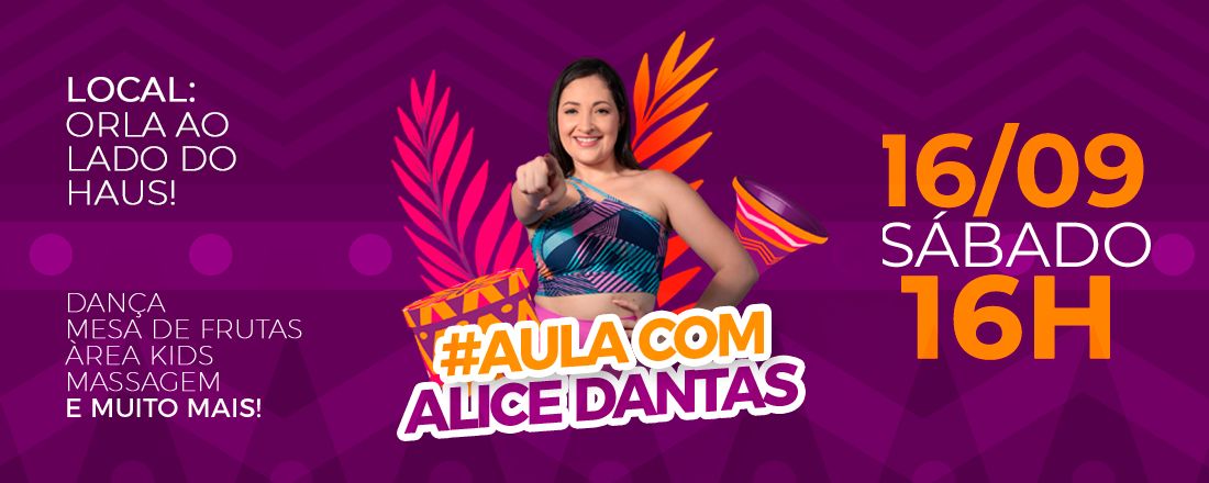 Aula com Alice Dantas