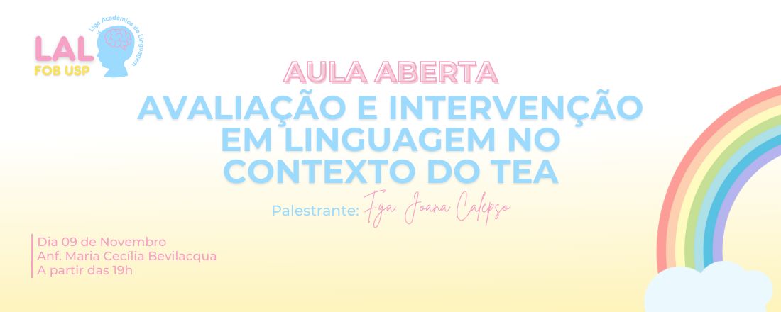 Avaliação e Intervenção em Linguagem no Contexto do TEA