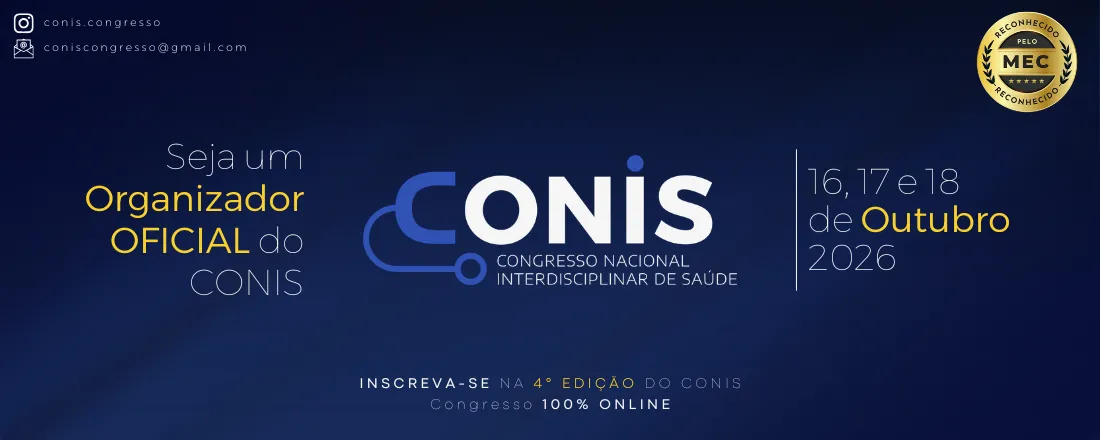 IV CONIS - Congresso Nacional Interdisciplinar de Saúde