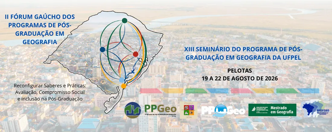 II Fórum Gaúcho dos Programas de Pós-Graduação em Geografia