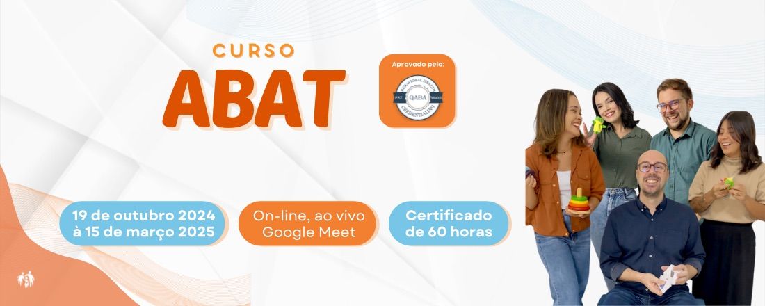 Curso de Formação de Técnico em Terapia ABA - Turma 6