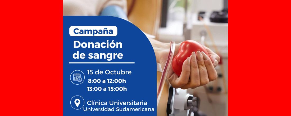 Campaña Donación de Sangre