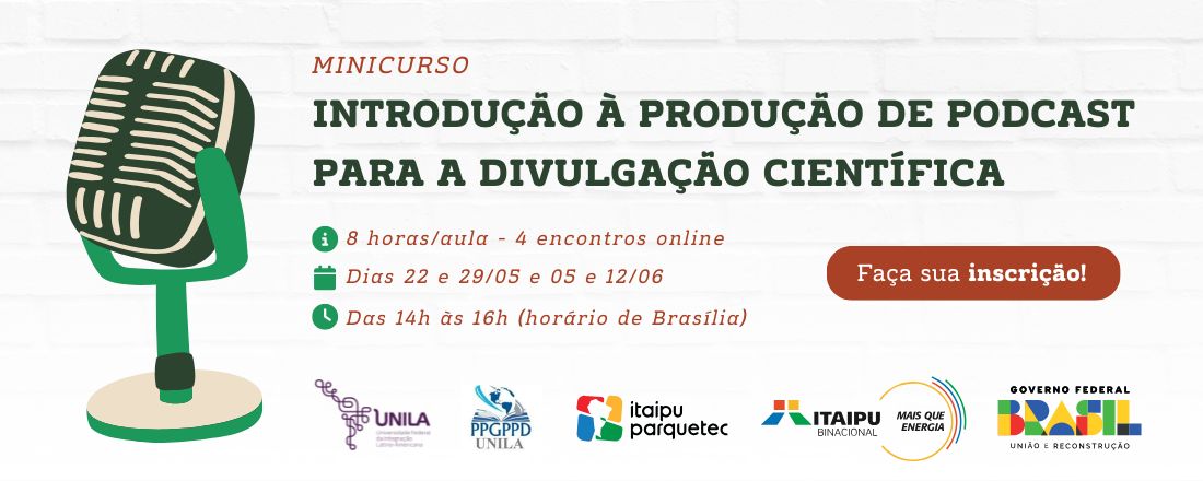 Introdução à produção de podcast para a divulgação científica