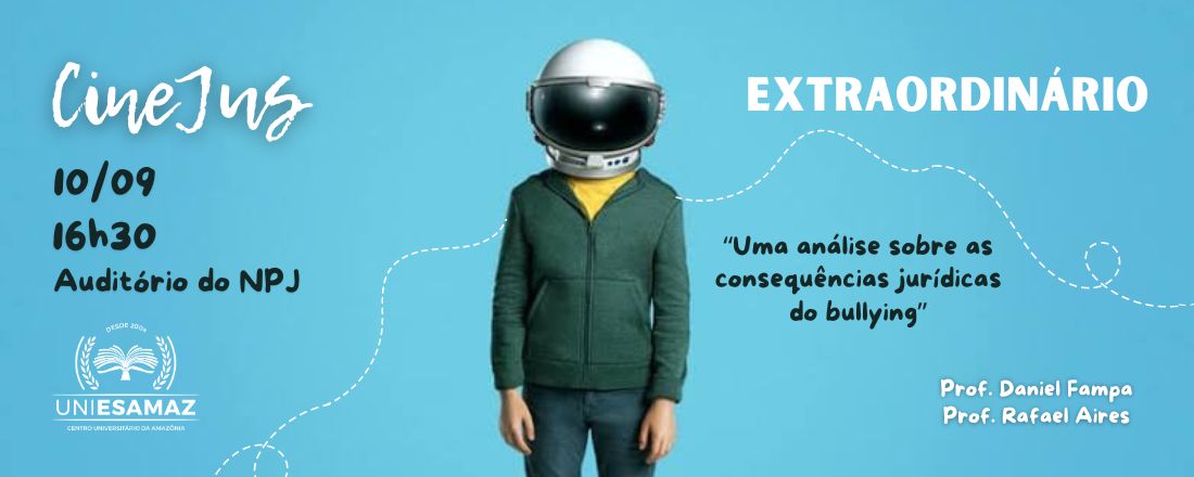 CineJus - Filme "Extraordinário"