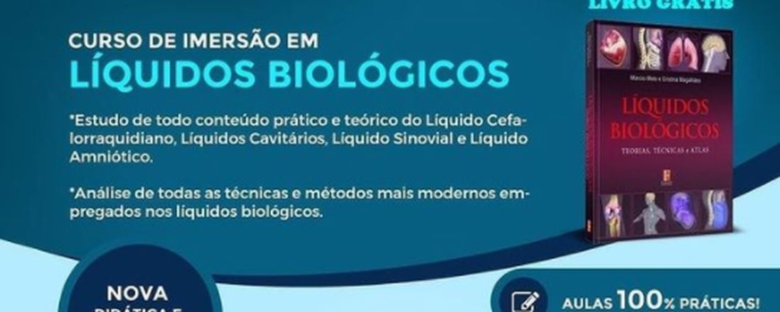Curso de imersão em líquidos biológicos