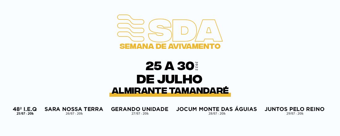 Semana de Avivamento Almirante Tamandaré 2022