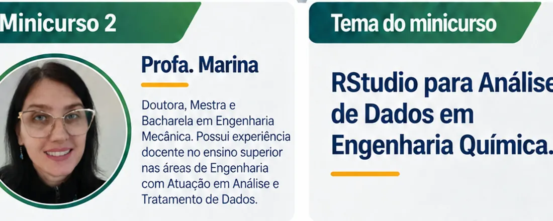 Semana de Engenharia Química - Minicurso 2