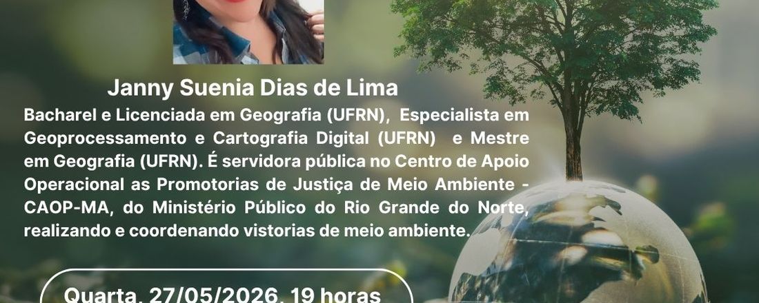 Dia do Geógrafo e da Geógrafa: vivências de uma atuação profissional