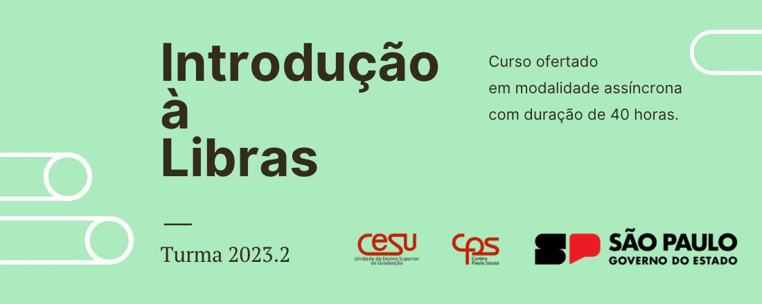 Curso de Libras 2023 - 2