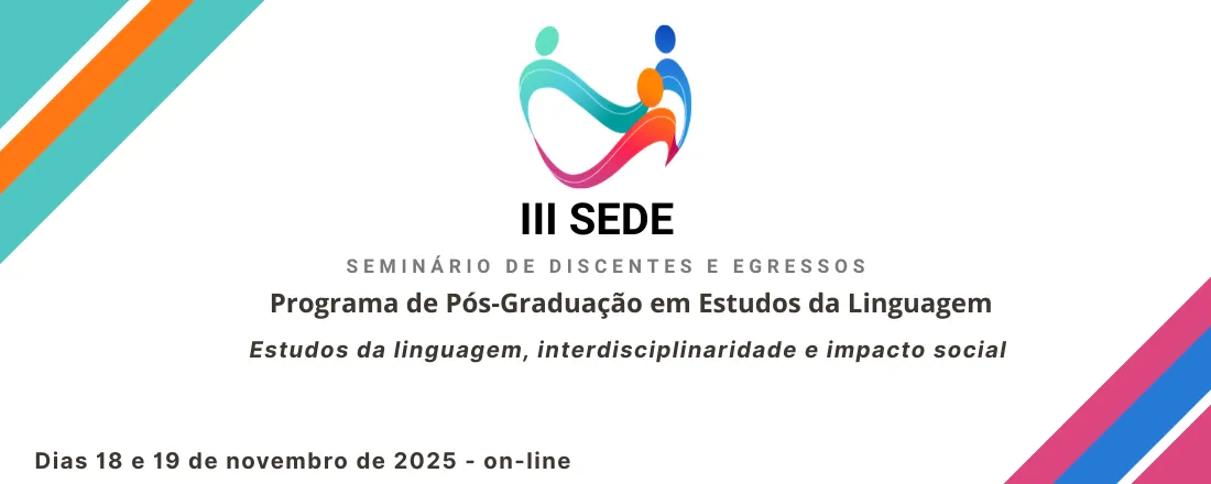 III Seminário de Discentes e Egressos do PROGEL/UFRPE