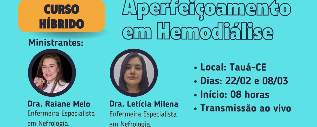 Curso de Aperfeiçoamento em Hemodiálise