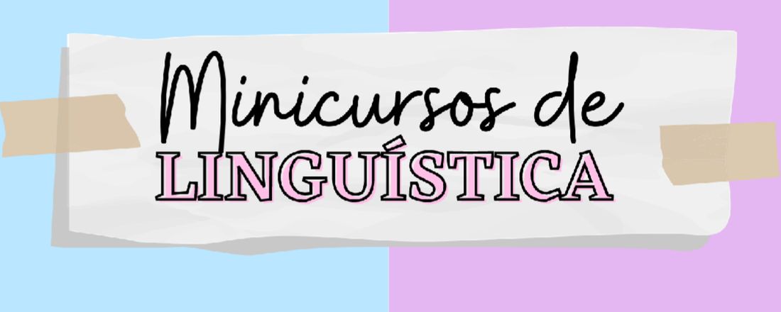 Minicursos de Linguística