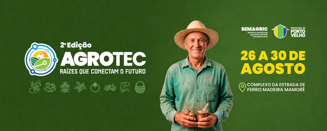 2ª Feira Tecnológica de Agroindústria e Agricultura Familiar – AGROTEC 2026