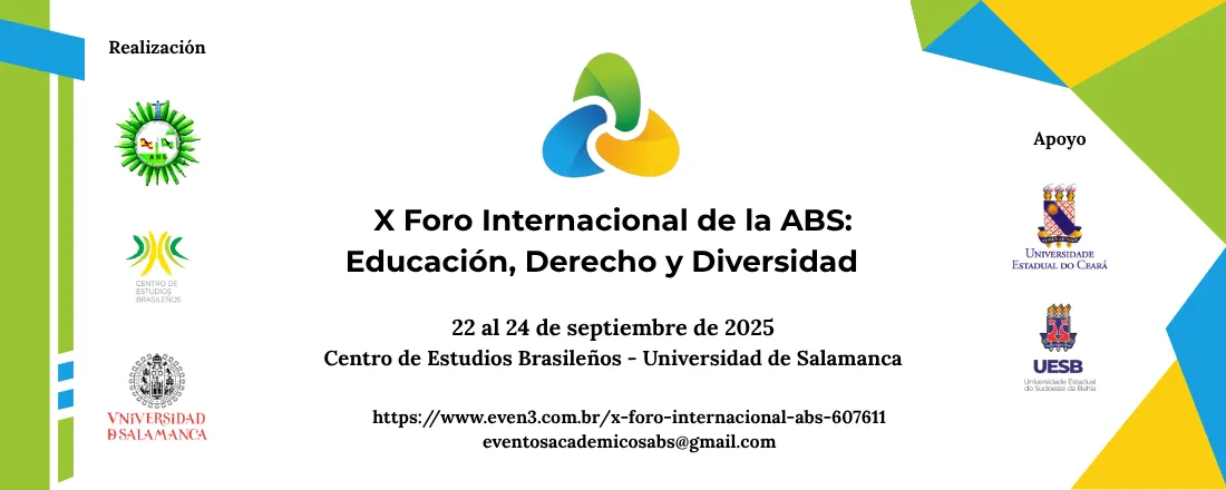 X Foro Internacional de la ABS: Educación, Derecho y Diversidad