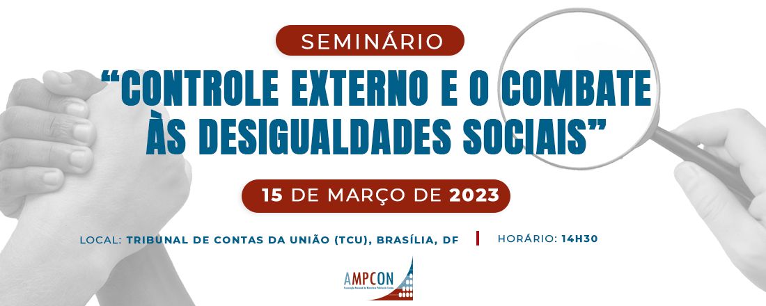 O Controle Externo e o Combate às Desigualdades Sociais